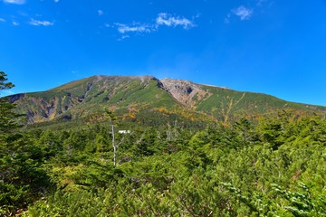 秋の御嶽山