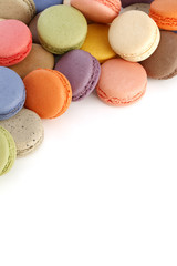 カラフルなマカロン