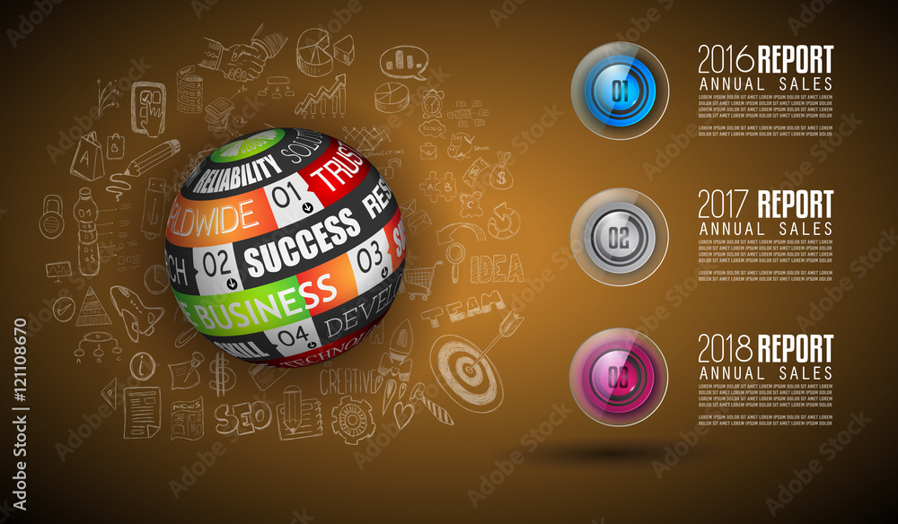 Aufkleber clean infographic layout template for data and information analysis