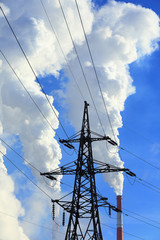 Fototapeta premium power line