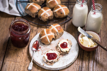 traditional easter breakfast
