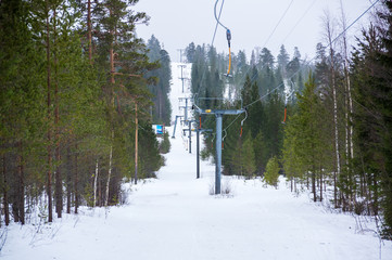 Liften till fj&auml;llet.