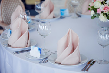 Wedding banquet, small restaurant in Maritime style