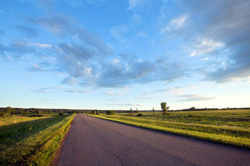 Road to the horizon