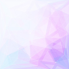Fototapeta premium Abstract low poly geometric background with triangles