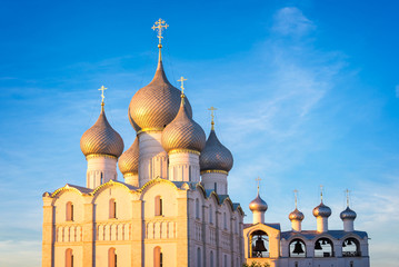 Rostov kremlin, Assumption cathedral, Golden Ring, Russia