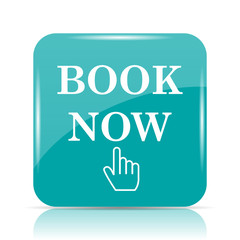 Obraz premium Book now icon