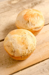 Bakery product. Delicious buns for you. Pastry. Cookie.