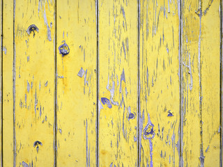 yellow planks background or wooden boards texture
