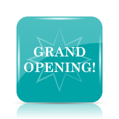 Grand opening icon