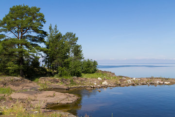 Ладожское озеро, Валаам, Карелия, Россия.