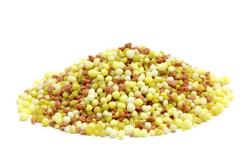 A mineral fertilizer - yellow background.