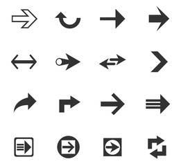 arrow icon set