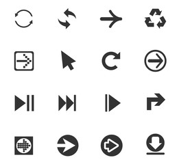 arrow icon set