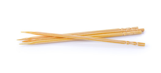 toothpick on white background