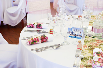 wedding table settings