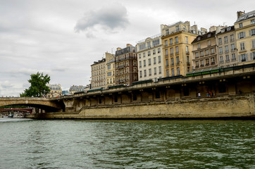 Fototapeta premium River Sena in Paris, France