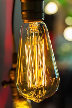 Led filament cob lamp