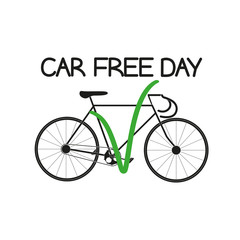 my choice - bike, the International Car Free Day