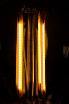 Led filament cob lamp