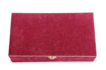 Empty cardboard box on a white background