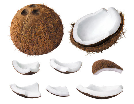 Coconut pieces