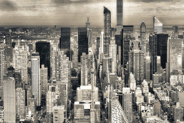 Fototapety  New York aerial skyline