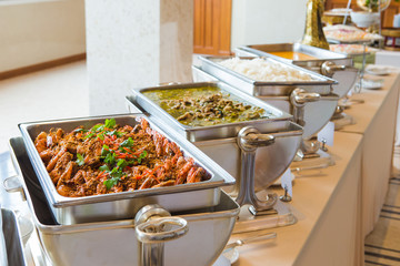 Food buffet in the Thailand