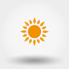 Sun Icon Vector.