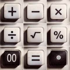 Mathematical Operations as Buttons - 121138260