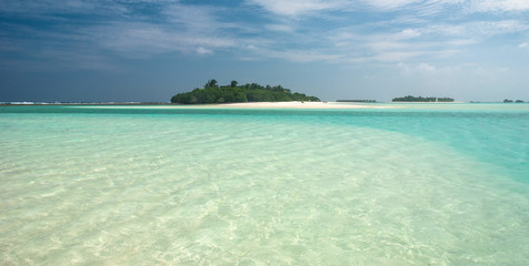 Fototapeta premium Wyspa Malediwów