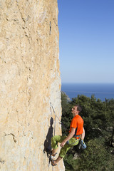 Rock climber.