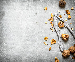 Walnuts with Nutcracker.