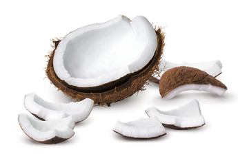 Coconut pieces