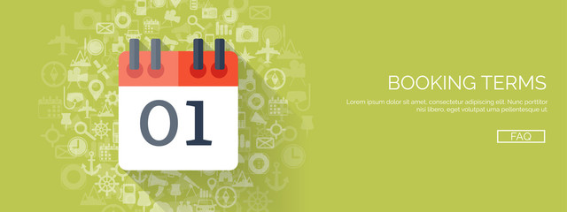 Vector illustration. Flat background with, calendar. Time, date. 31 december. New year.