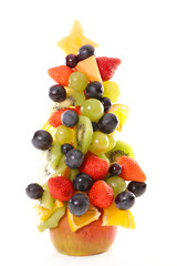 christmas fruit tree