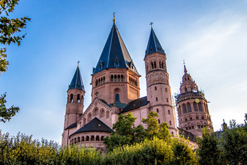 St. Martin's Cathedral in Mainz, Germany