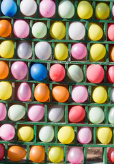 colored balls as a background