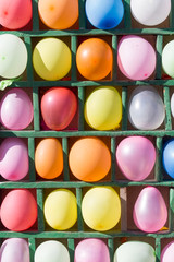 colored balls as a background