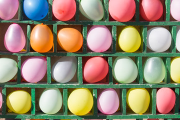 colored balls as a background