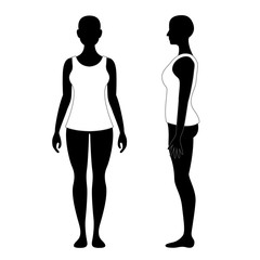 Female Model with Tank Top