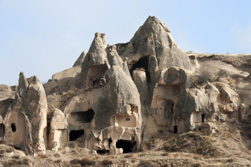 Fairy chimneys, Goreme valley, Turkey