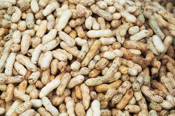 Boiled peanut for sale in local market