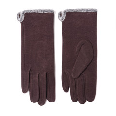 women's gloves isolated on white