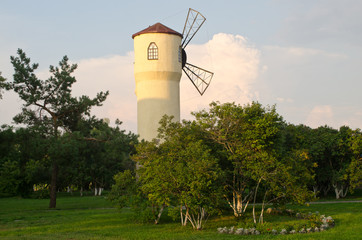 among the green trees Mill