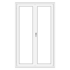 White PVC vector door