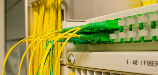 Fiber optic patch panel