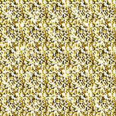 Yellow shine glitter vector background, golden sparkle abstract seamless pattern, glowing wallpaper