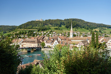 Fototapeta na wymiar Stein am Rhein (Bodensee)