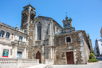 Iglesia de San Pedro Lugo Galicien (Galicia) Spanien (España) Costa da Morte  - obrazy, fototapety, plakaty